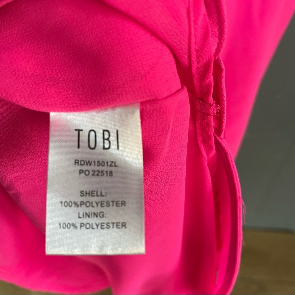 TOBI Swifty Shift Dress Neon Pink In Medium - Picture 12 of 14